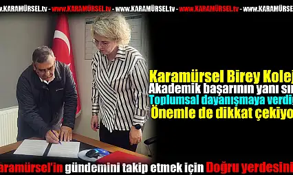 Bölgenin En Başarılı Kolejinden Anlamlı Destek