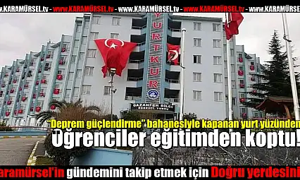 Gazanfer Bilge Yurdu öğrencileri mağdur olmaya devam ediyor!