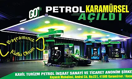 Karamürsel'de Go Petrol açıldı