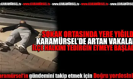 HAREKETSİZ YATAN KİŞİ VATANDAŞLARI TEDİRGİN ETTİ