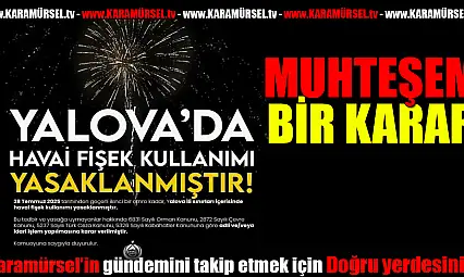 Havai Fişeklere Yasak Geldi! Gözler Diğer İllerde
