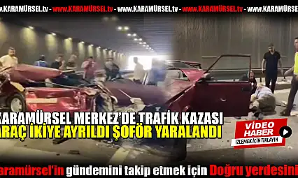 Karamürsel D-100 Karayolu'nda Korkutan Kaza