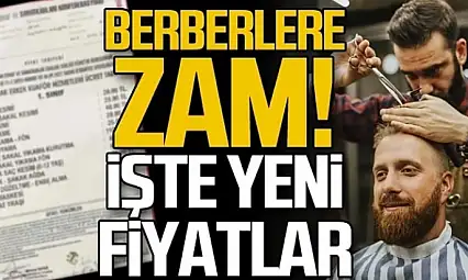 Karamürsel'de Berber Fiyatlarına Zam Yapıldı: İşte Yeni Fiyatlar!