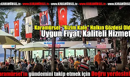 Karamürsel'de 'Bizim Kafe' Halkın Gözdesi Oldu