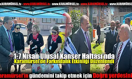 Karamürsel'de Farkındalık Etkinliği Düzenlendi