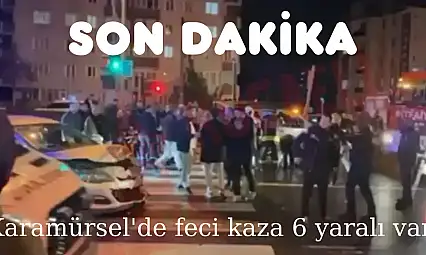 Karamürsel'de feci kaza 7 yaralı