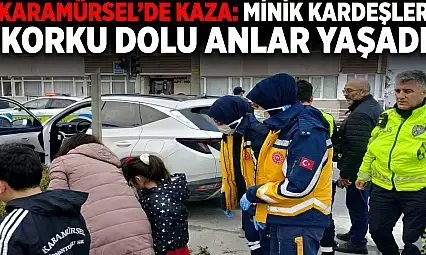 Karamürsel'de Korkutan Kaza: Araçtaki İki Kardeşe