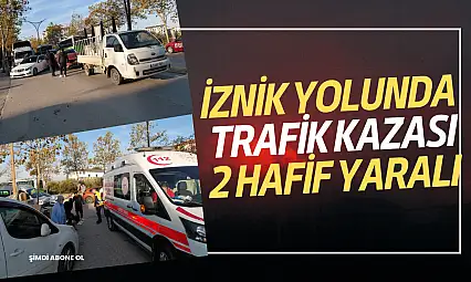 Karamürsel'de Trafik Kazası: 2 Yaralı