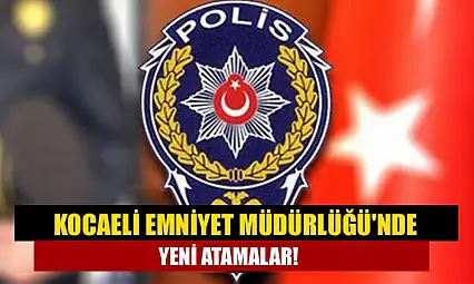 Karamürsel Emniyet Müdürlüğü'nde Görev Değişikliği
