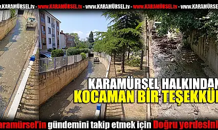 Karamürsel Genelinde Dere Temizliği Başladı