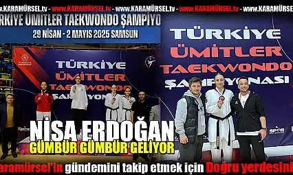 Karamürsel'in Gururu Nisa Erdoğan'dan Türkiye Üçüncülüğü!