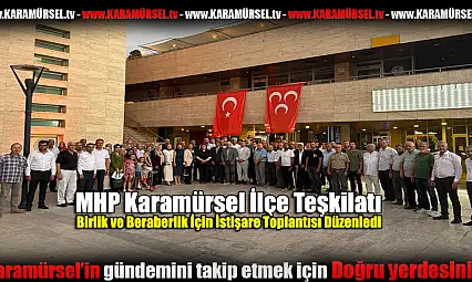 Karamürsel MHP Birlik ve Beraberlik Toplantısı Düzenledi