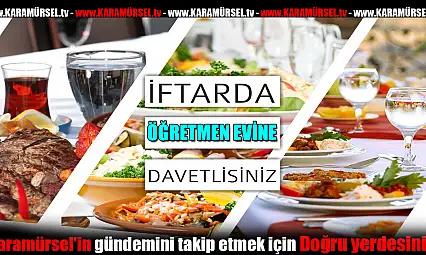 Karamürsel Öğretmen Evi'nde iftar