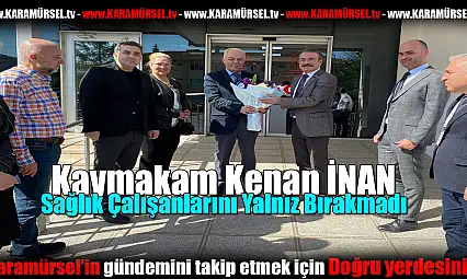 Kaymakam İnan, Doktorların Bayramını Kutladı