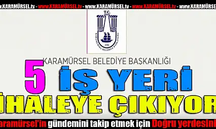 Kiralık İş Yeri İhalesi Duyurusu