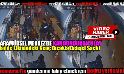 Madde Etkisindeki Genç Bıçakla Dehşet Saçtı!