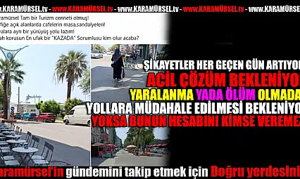 MASA-SANDALYE İŞGALİ' CAN GÜVENLİĞİNİ TEHDİT EDİYOR!