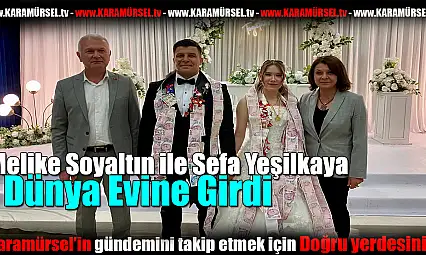 Melike Soyaltın ile Sefa Yeşilkaya Dünya Evine Girdi