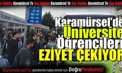 Öğrenciler Toplu Taşıma Sorunu Yaşıyor