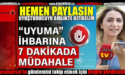Uyuşturucuyla Mücadelede en etkili yöntem!