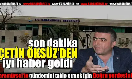 Yaralanan Çetin Öksüz'den iyi haber geldi