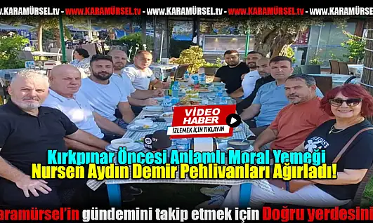 Nursen Aydın Demir Pehlivanları Ağırladı