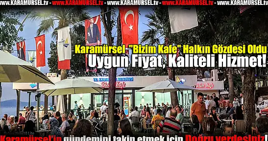 Karamürsel'de 'Bizim Kafe' Halkın Gözdesi Oldu