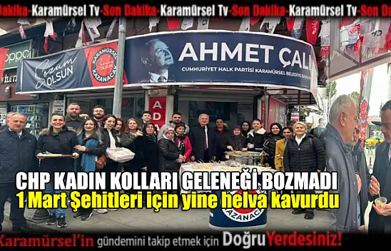 1 Mart Vapur Faciası Şehitleri Karamürsel'de dualar ile Anıldı