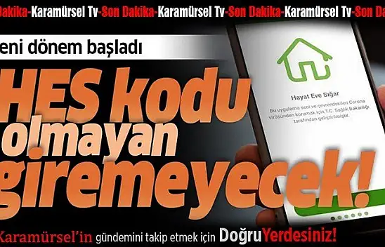 Adliyelere girişte HES kodu şartı başladı