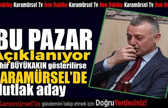 AK Parti bu Pazar adaylarını açıklıyor