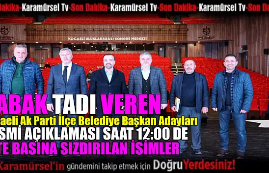 AK Parti'de Aday Tanıtımı İçin Geri Sayım Başlıyor