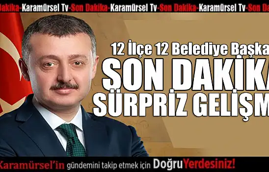 AK Parti'de sürpriz gelişme