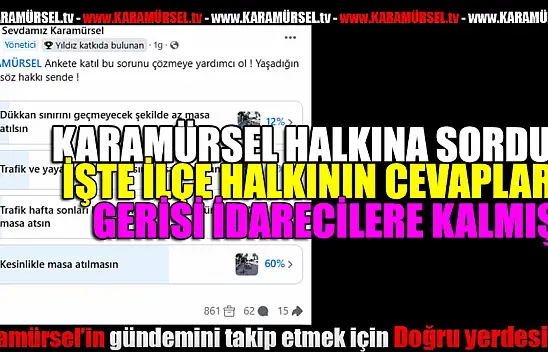 Anket Sonuçları Belli Oldu: Gözler Yetkililerde!