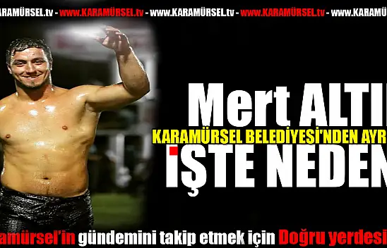Başarılı güreşçi Mert Altın neden ayrıldığını açıkladı!