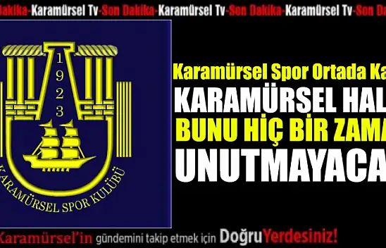 Başkan ve Yönetimi İstifa Etti! Karamürsel spor Sahipsiz Kaldı