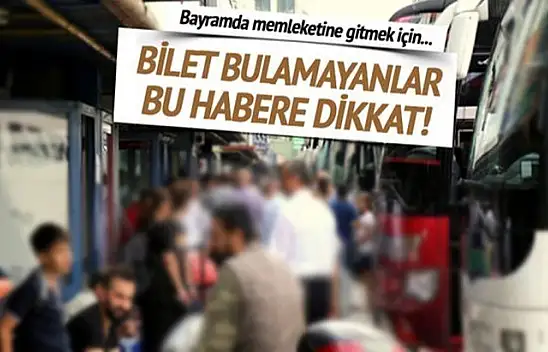 Bayram için otobüsçülerden açıklama!