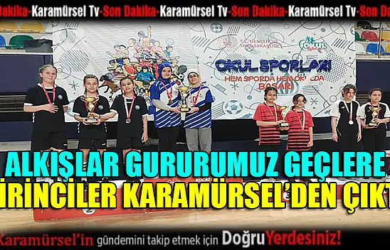 BİRİNCİLER KARAMÜRSELDEN ÇIKTI