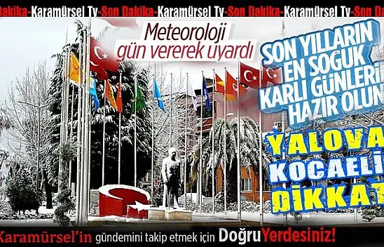 Bölgemizde yoğun kar yağışı bekliyor!