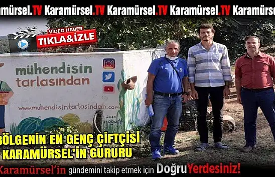 Bölgenin en genç çiftçisi Yusuf Güvenaltın