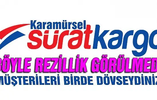 BÖYLE KARGOCULUK OLMAZ OLSUN