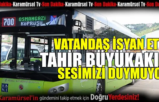 Büyükakın'a Tepki: 'Sesimizi Neden Duymuyorsun?'