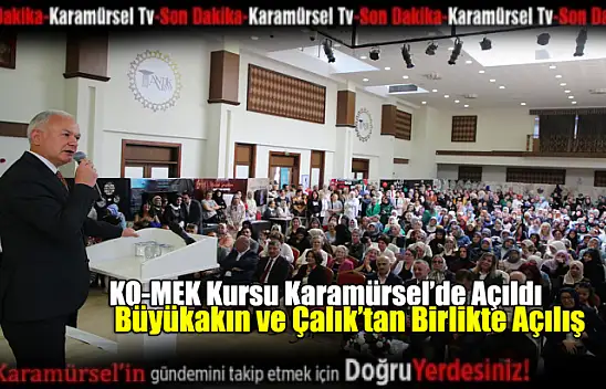 Büyükakın ve Çalık'tan Birlikte Açılış