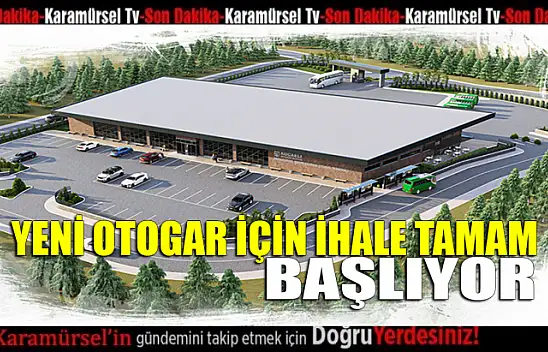 Büyükşehir'den Karamürsel'e terminal inşaatı başlıyor