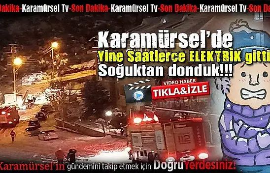 Buz gibi havada saatlerce elektrik kesilir mi?