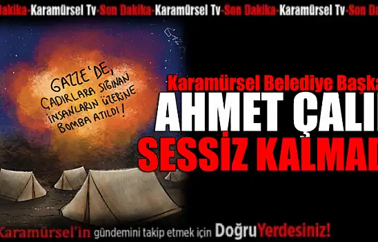 Çalık'tan Açıklama: 'Mazlum Filistin Halkının Yanındayız