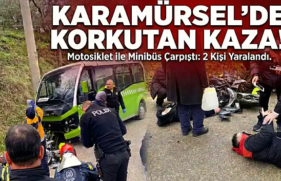 Çamçukur Yolunda Korkutan Kaza: 2 Yaralı!