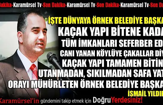 Canı yanan köylüye çakal diyen örnek belediye başkanı