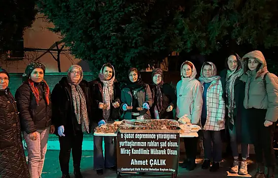 CHP'den Anlamlı Miraç Kandili Etkinliği