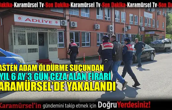Cinayetten aranıyordu! Karamürsel'de yakalandı