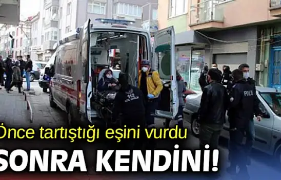 Cinnet geçiren emekli devlet memuru eşini ve kendini vurdu